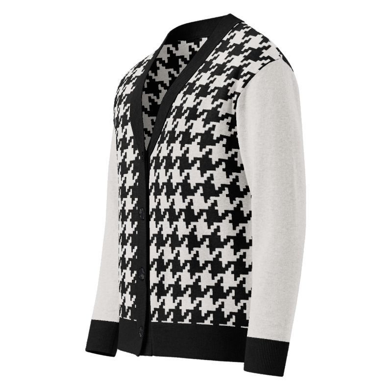 Black Sand Striped Coat